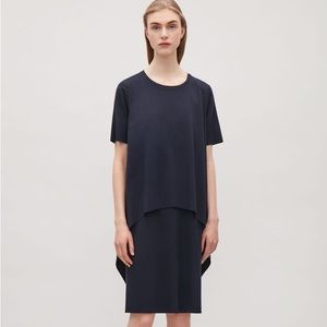 COS Circle Cut Layer Shirt‎ Dress